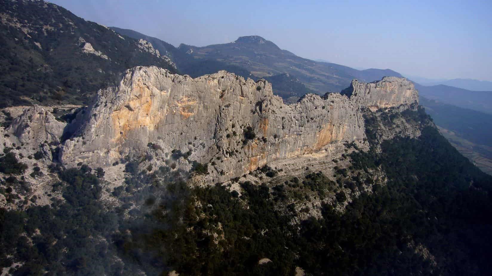 The landscape of the Southern Rhône Valley 