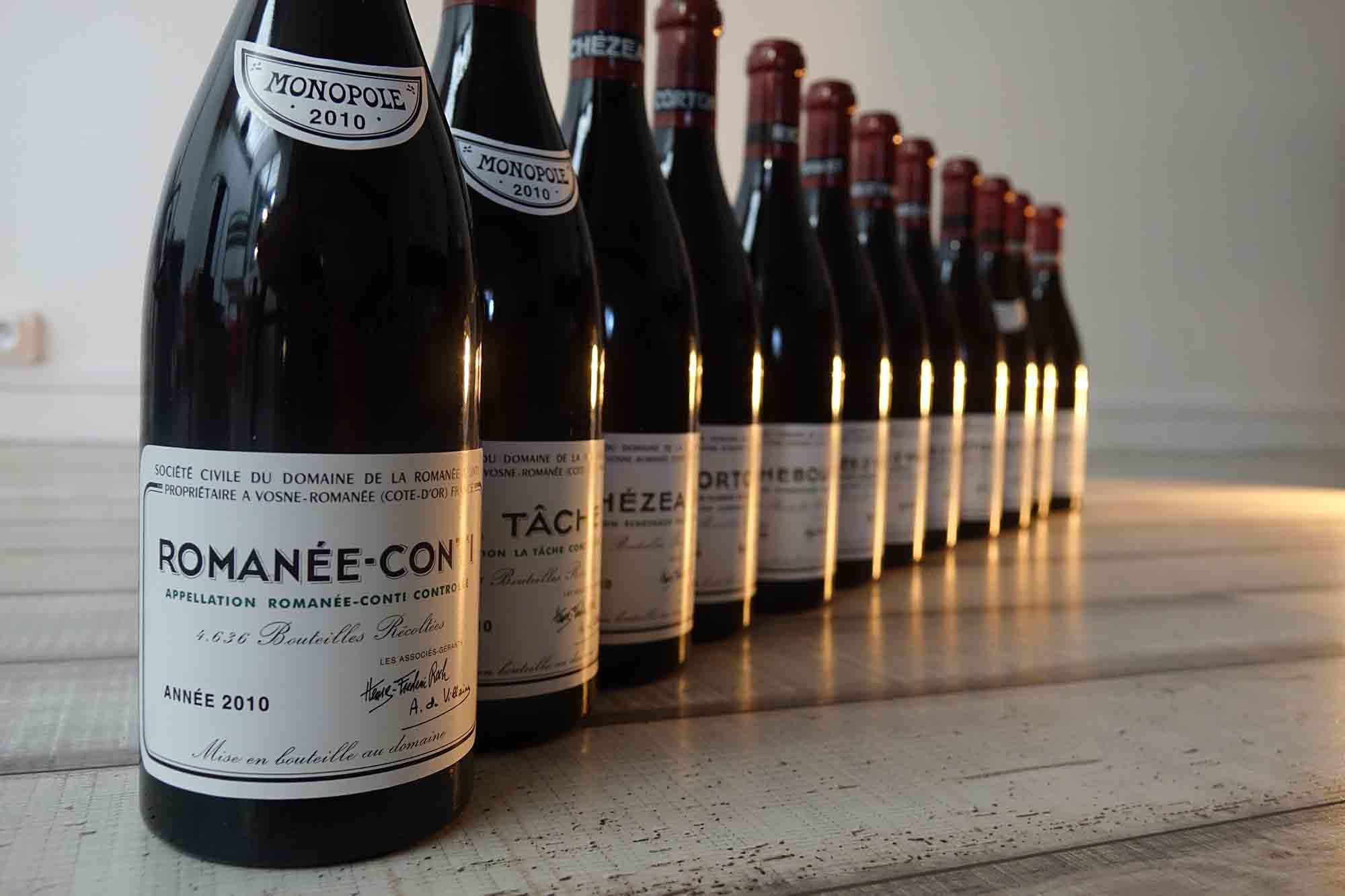 Read more about the article Mixed case of 2010 Romanée-Conti goes for €36,723 at auction