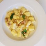 Spring kitchen | Gorgonzola and walnut ndunderi