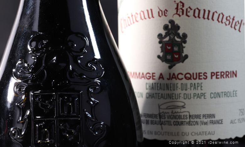 château de beaucastel auction