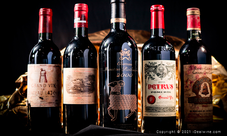 Bordeaux Wines, Grands Crus and Old Vintages