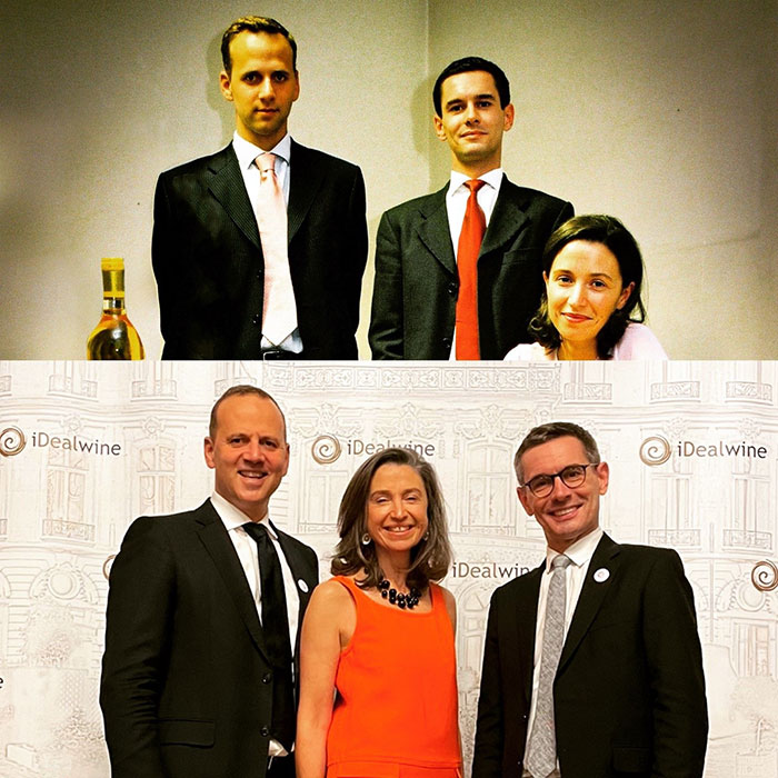 Lionel Cuenca, Angélique de Lencquesaing and Cyrille Jomand at the start of iDealwine vs in 2022