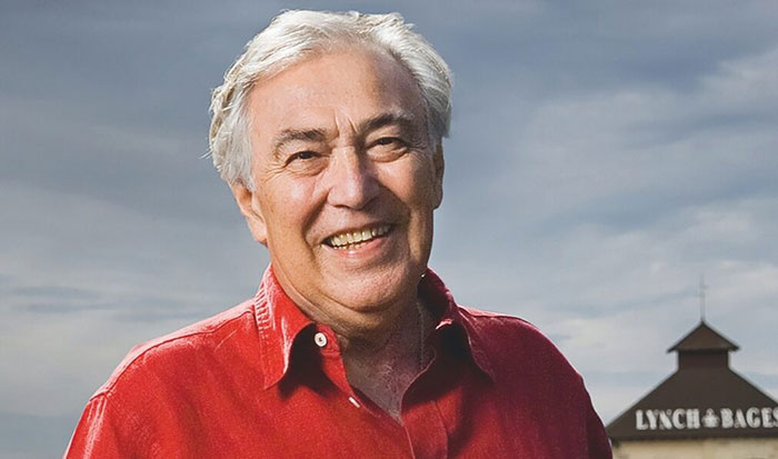 Jean-Marie CAzes of Château Lynch Bages who sadly died in June 2023