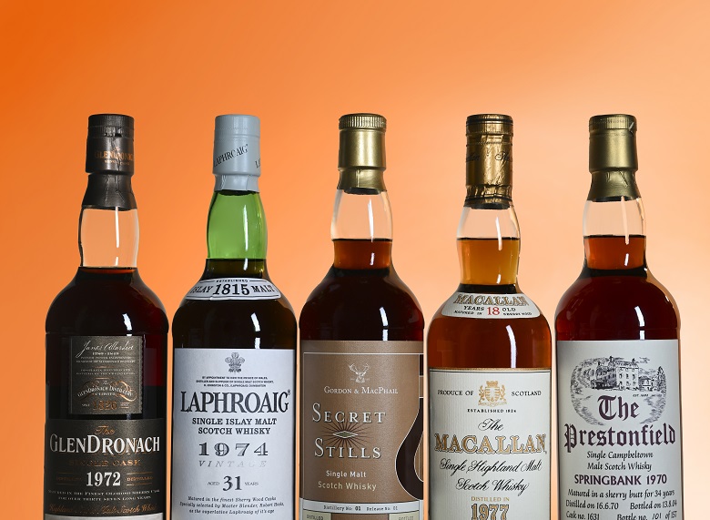 Scottish whiskies that appear in the 