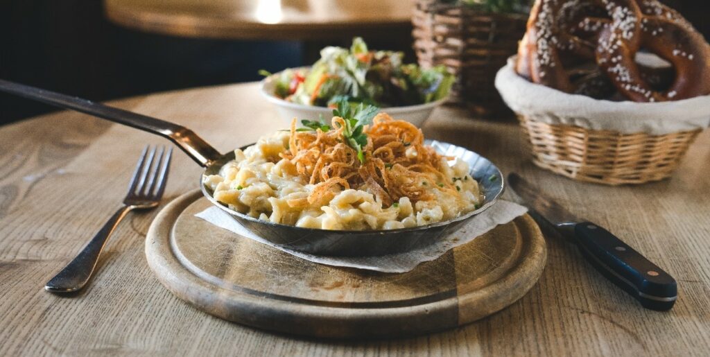 Käsespätzle - a hearty dish