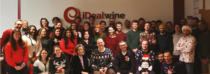 iDealwine team in Christmas jumpers - a review of 2023