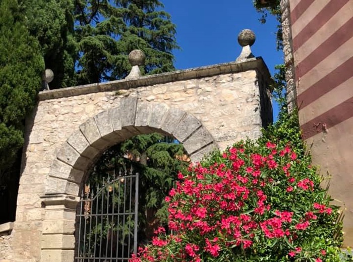 The entrance to Cantina Filippi