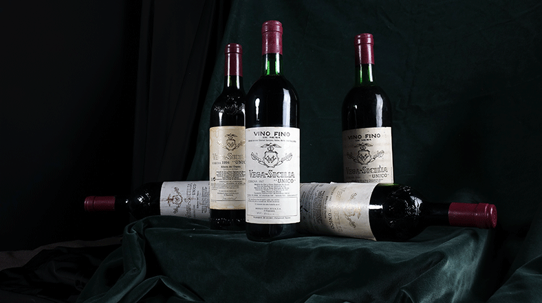 VEga Sicilia at auction on iDealwine