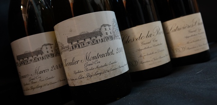 Leroy and Domaine d’Auvenay wines