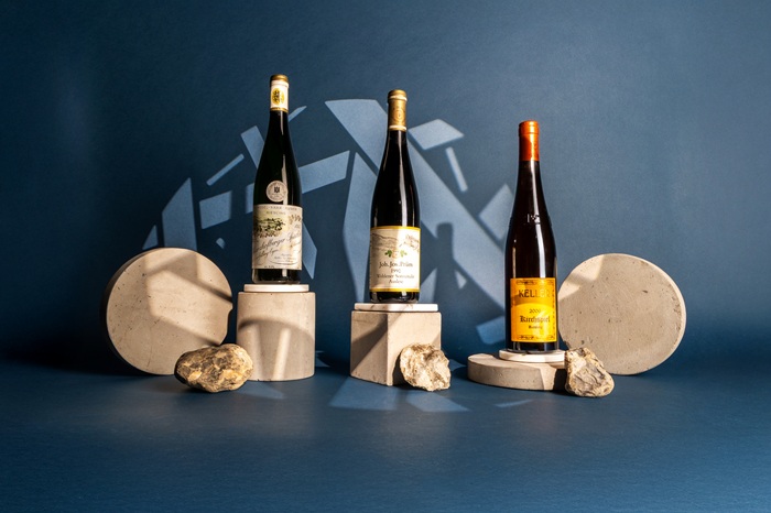 Three bottles of star German wine sold at auction