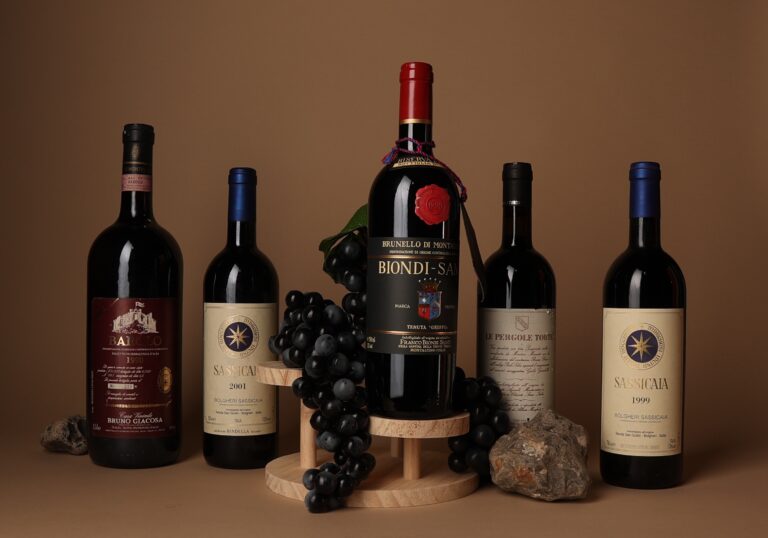 Famous Italian wine sold at auction