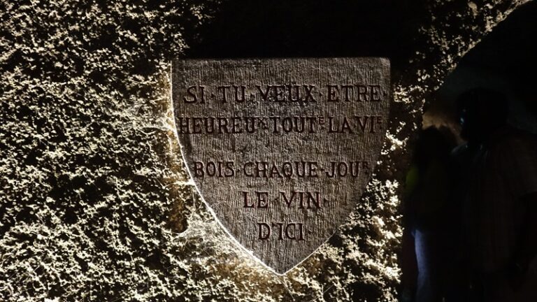 iDealwine Chateau des Jacques quote: If you want to be happy, drink wine from here every day