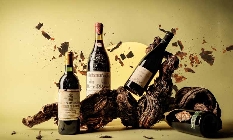 Bottles that appeared at auction on iDealwine in July