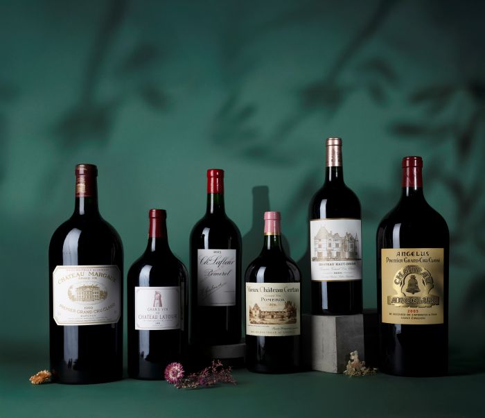 Large format bottles in iDealwine's August wine auctions