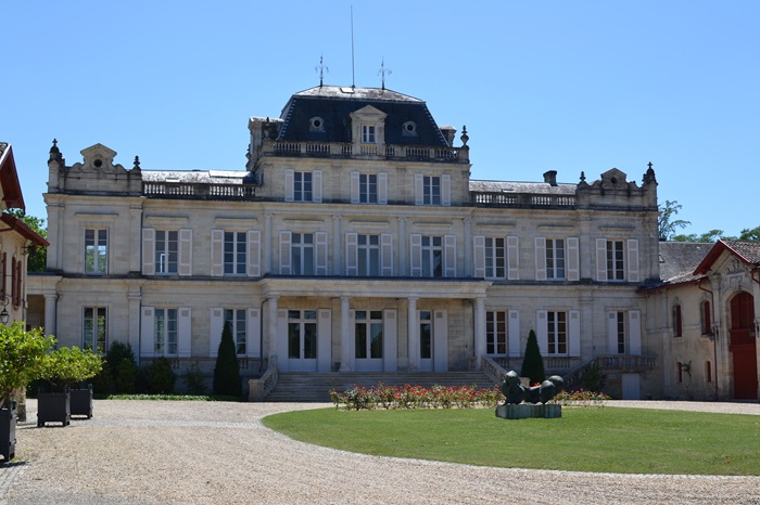 the main building at chateau Giscours