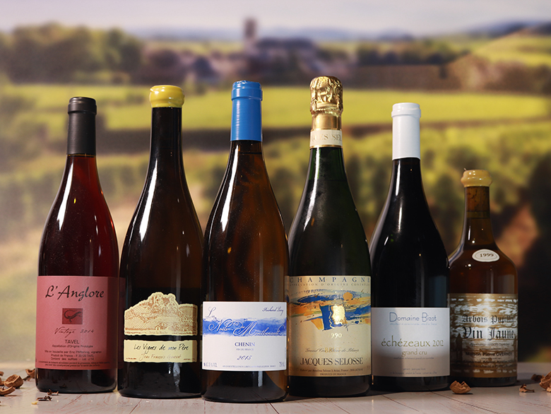 Natural wines that appear at iDEalwine auctions
