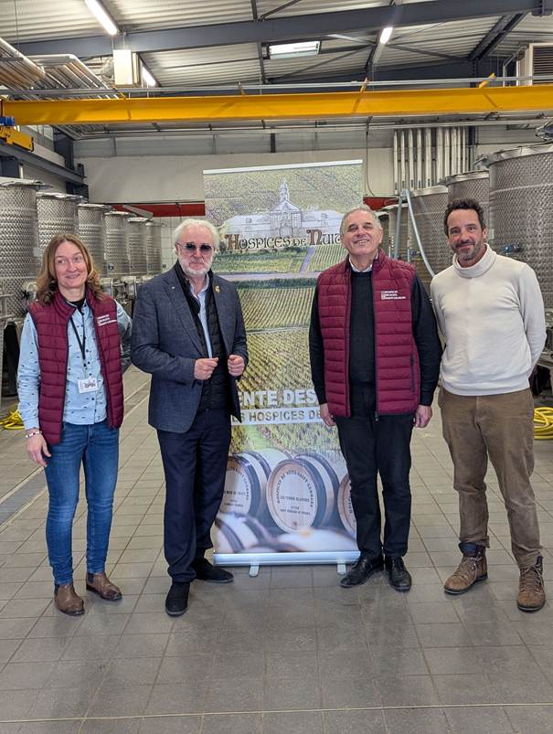 The team at the Hospices de Nuits