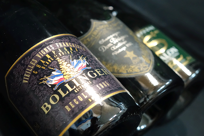 Bollinger Dom Perignon Salon can you cellar champagne