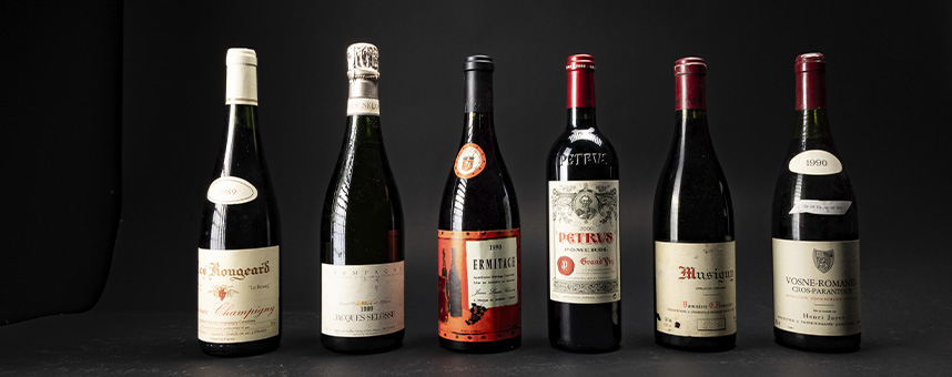 legendary bottles of wine up for auction on iDealwine